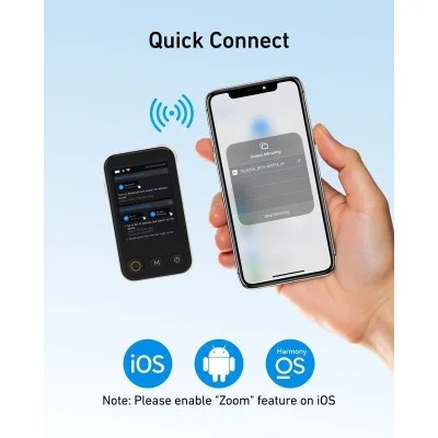 Telesin Magnetic Selfie Monitor Screen Mini - Black